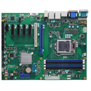 Axiomtek IMB520R ATX Motherboard, 9th/8th Gen Intel Core i7/i5/i3, Pentium or Celeron Processor, VGA, DP++, DVI-D, & HDMI, up to 128GB memory